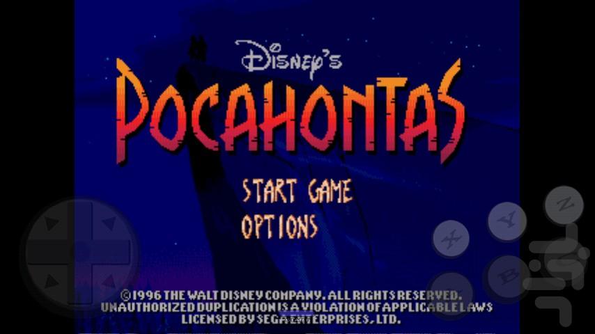 Pocahontas - Gameplay image of android game