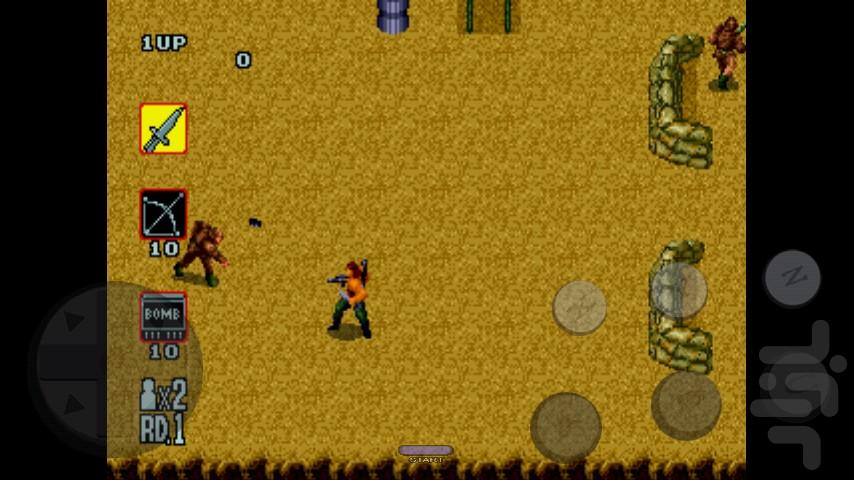 RAMBO III - Gameplay image of android game