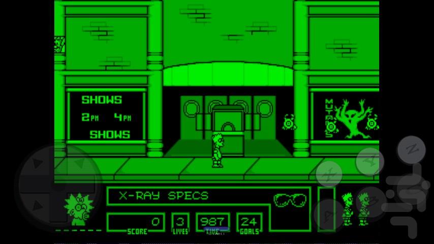 Simpsons - Bart vs Space Mutants - Gameplay image of android game