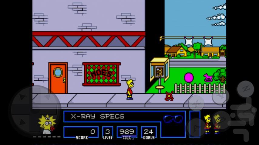 Simpsons - Bart vs Space Mutants - Gameplay image of android game