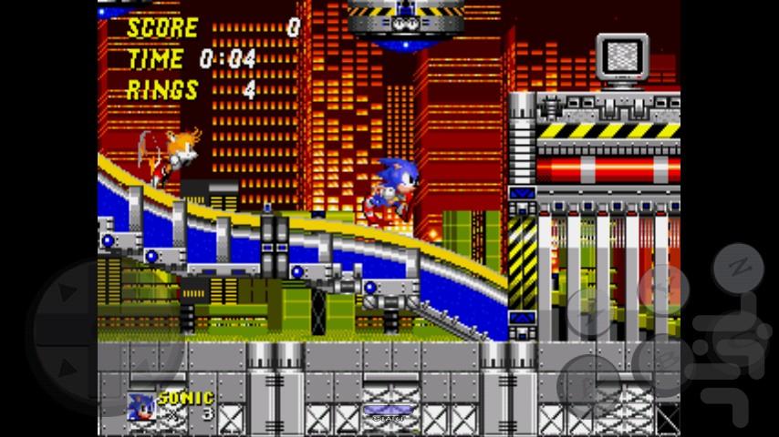 Sonic 2 - Gameplay image of android game