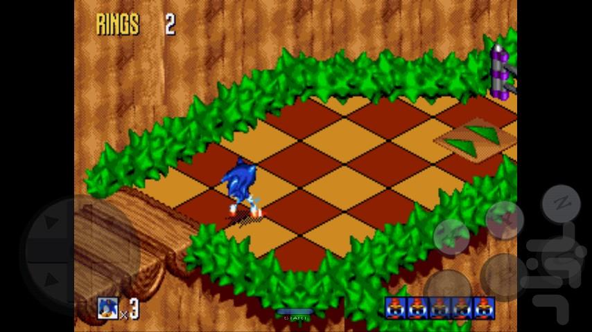 SONIC 3D BLAST - Gameplay image of android game