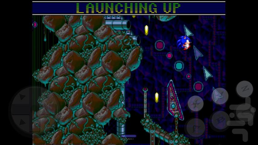 Sonic Spinball - Gameplay image of android game