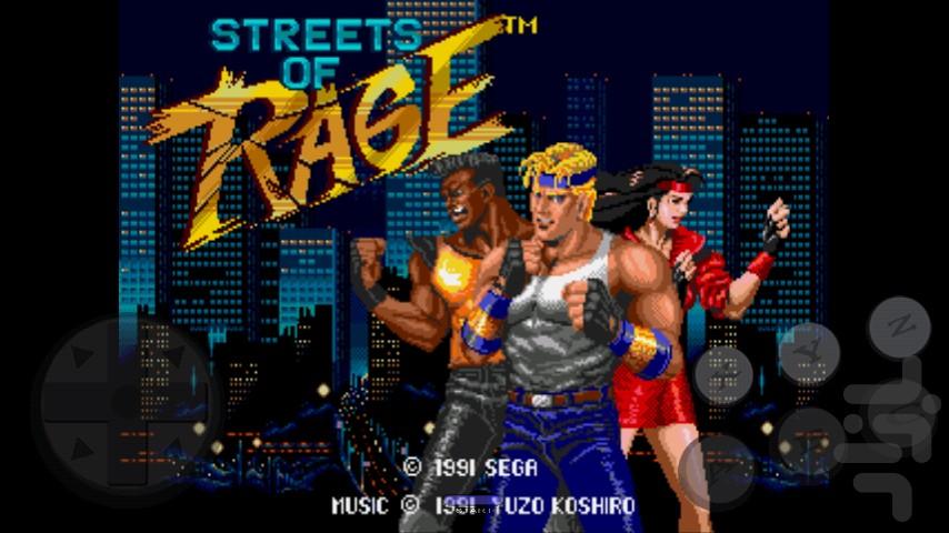 Streets of Rage 1 - Gameplay image of android game