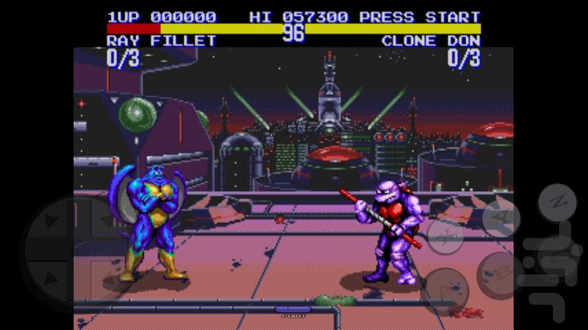 TMNT - Tournament Fighters - Gameplay image of android game