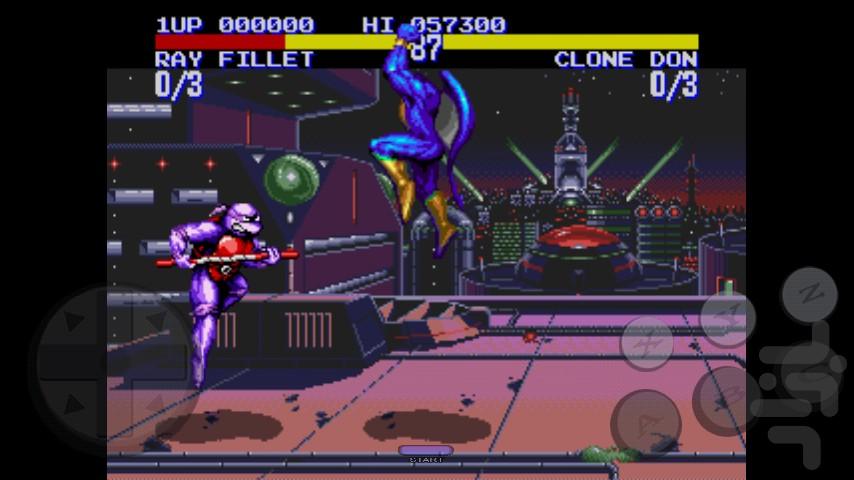 TMNT - Tournament Fighters - Gameplay image of android game