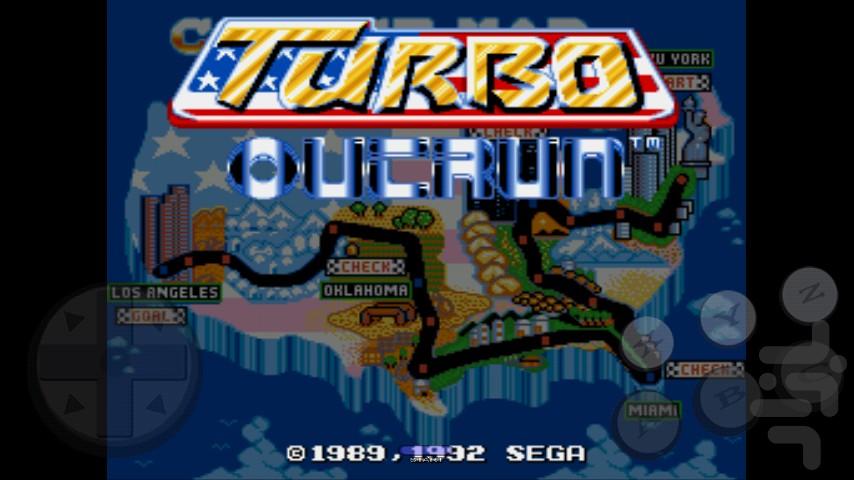 TURBO Outrun - Gameplay image of android game