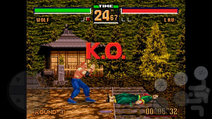Virtua Fighter 2 - Gameplay image of android game