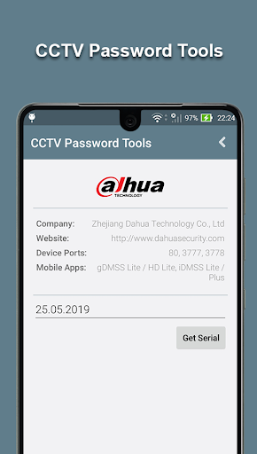 CCTV Password Tools - Image screenshot of android app