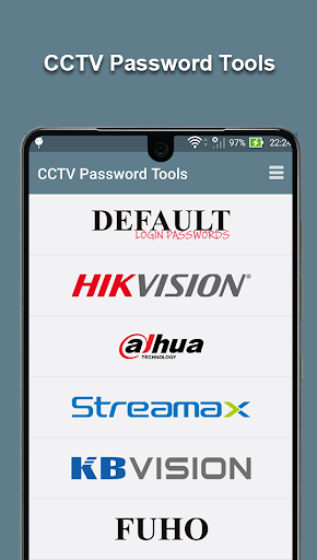 CCTV Password Tools - عکس برنامه موبایلی اندروید