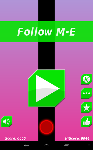 Follow M-E (Follow the Line) - عکس بازی موبایلی اندروید