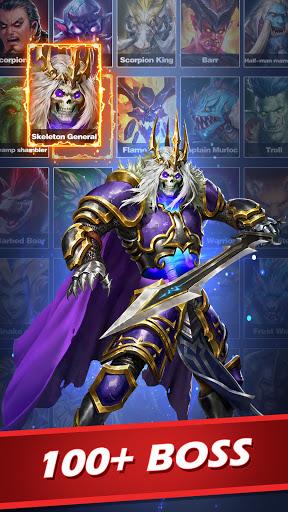 MythWars & Puzzles: RPG Match3 - Gameplay image of android game