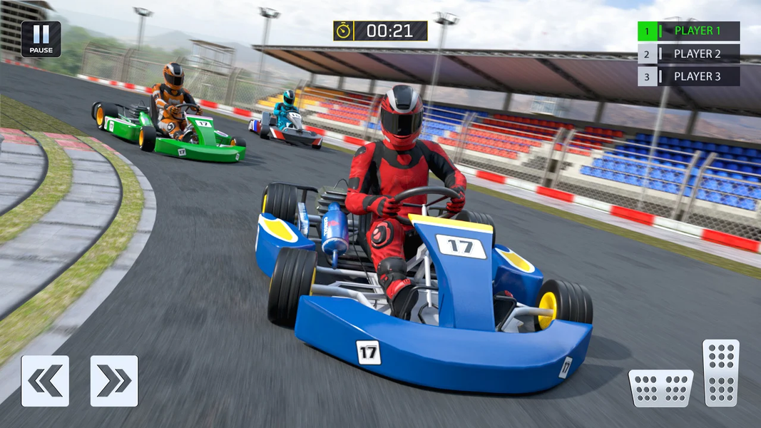 Go Kart Racing Games Offline - Gameplay image of android game
