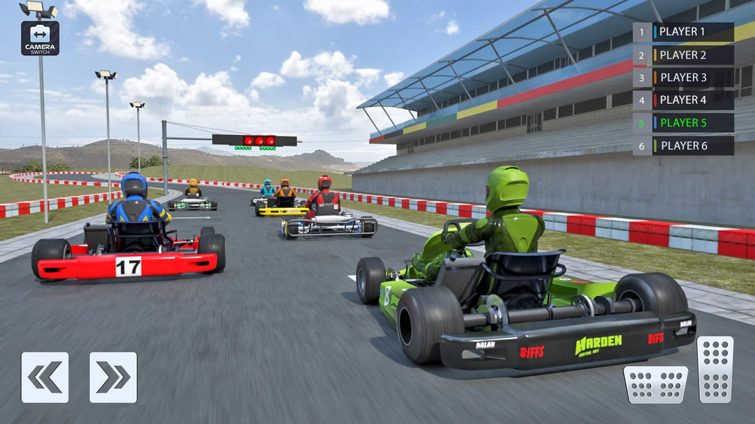Go Kart Racing Games Offline - Gameplay image of android game