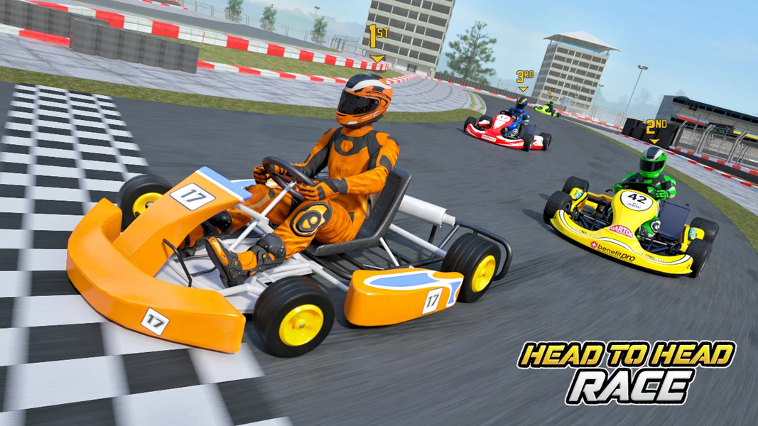 Go Kart Racing Games Offline - Gameplay image of android game