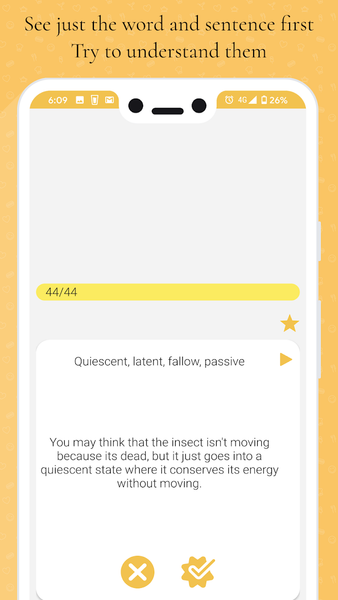 GRE Vocabulary Flashcards - عکس برنامه موبایلی اندروید