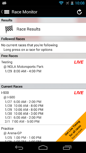 Race Monitor - عکس برنامه موبایلی اندروید