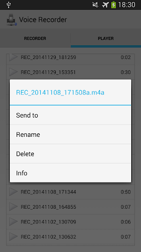 Android voice sales recorder bluetooth headset