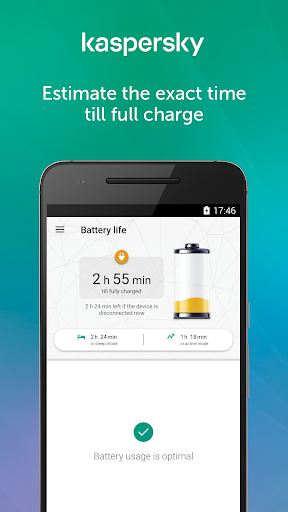 Kaspersky Battery Life: Saver & Booster - عکس برنامه موبایلی اندروید