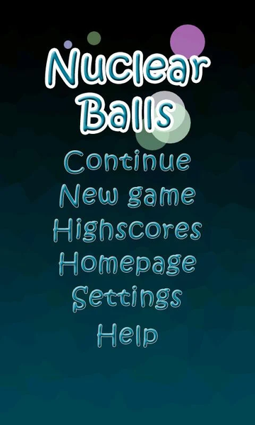 Nuclear Balls - Image screenshot of android app