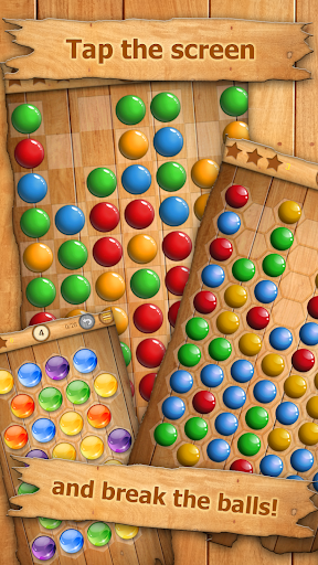 Balls Breaker - match and pop bubbles - Gameplay image of android game