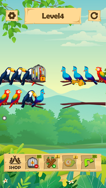 Bird Color:Sort Puzzle Game - عکس بازی موبایلی اندروید