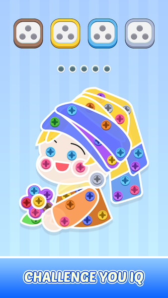 Bolts Sort: Puzzle Painting - عکس بازی موبایلی اندروید
