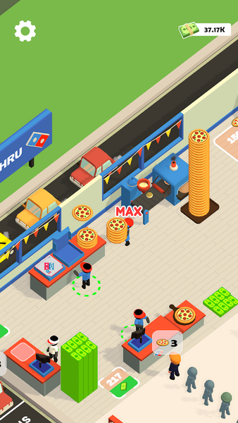 Pizza Tycoon Idle - عکس بازی موبایلی اندروید
