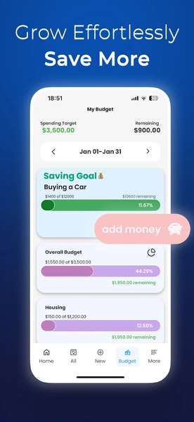 Lydia Personal AI Budget Coach - عکس برنامه موبایلی اندروید