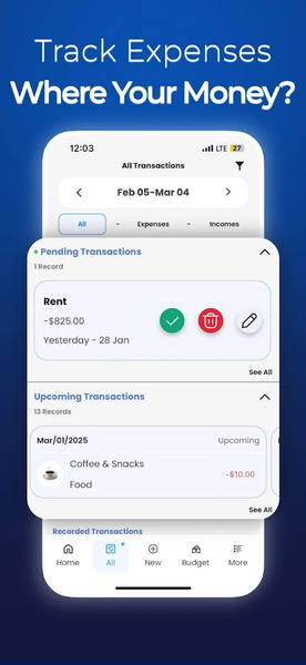 Lydia Personal AI Budget Coach - عکس برنامه موبایلی اندروید