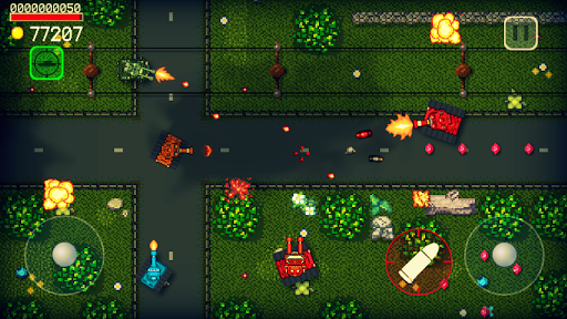 Tank 2D - Gameplay image of android game