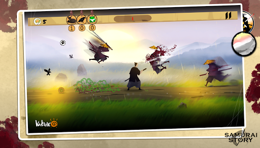 Samurai Story - Gameplay image of android game