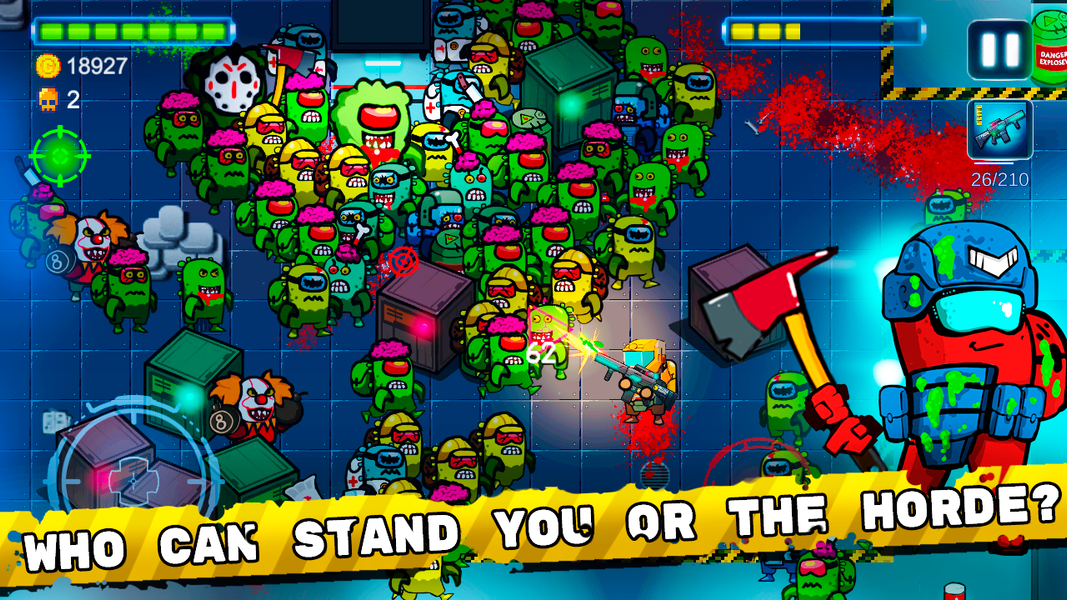 Space Zombie Shooter: Survival - Gameplay image of android game