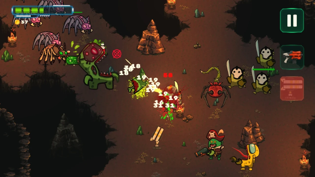 Zombie Space Shooter II - عکس بازی موبایلی اندروید