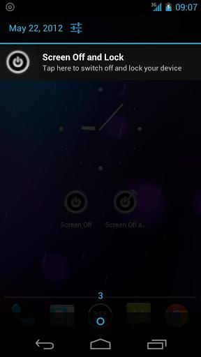 Screen Off and Lock - Image screenshot of android app