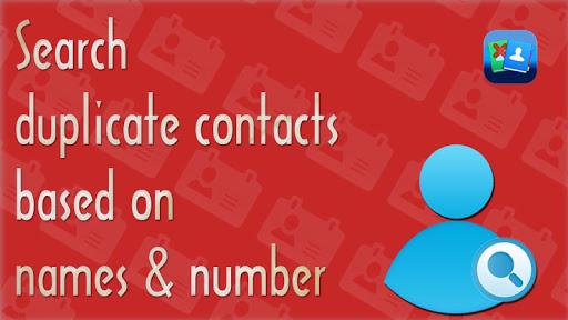 Duplicate Contacts Remover - عکس برنامه موبایلی اندروید