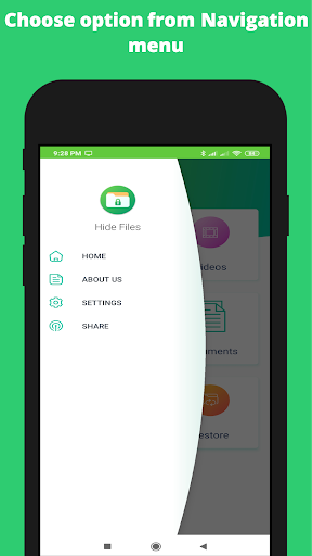Hide Files - عکس برنامه موبایلی اندروید