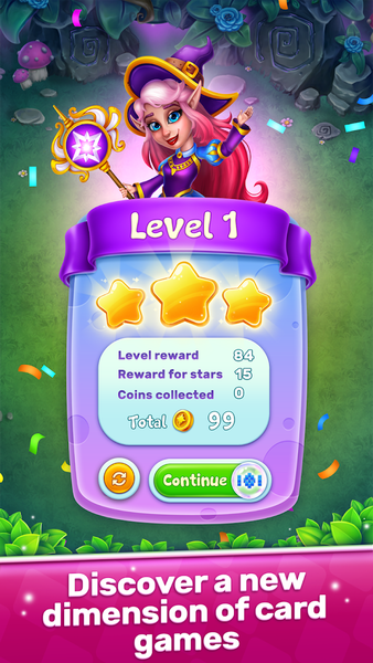 Solitaire Magic Quest - عکس بازی موبایلی اندروید