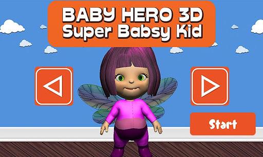 Baby Hero 3D - Super Babsy Kid - Gameplay image of android game