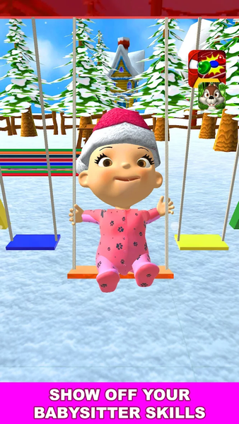 Baby Masha's Winter Playground - عکس برنامه موبایلی اندروید
