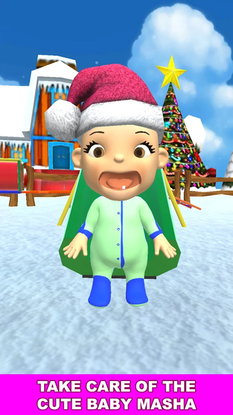 Baby Masha's Winter Playground - Image screenshot of android app