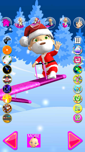 Baby Santa Claus Xmas Voice - Image screenshot of android app