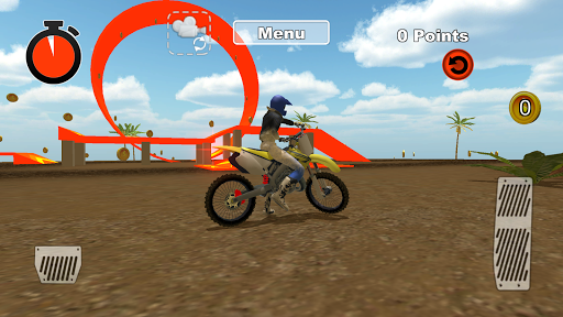 Bike Moto Stunt Racing 3D by Kaufcom - عکس بازی موبایلی اندروید