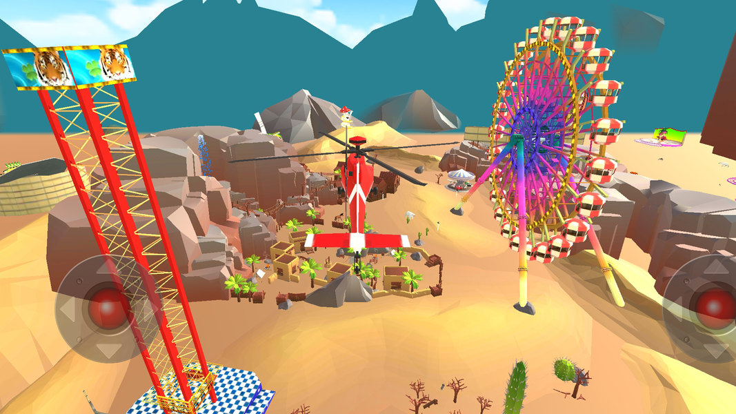 Donald Donkey Amusement Park W - Gameplay image of android game