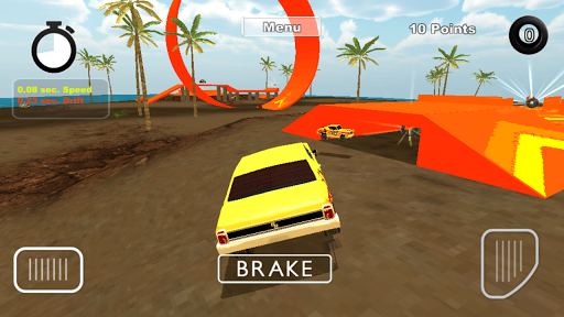 Fast Cars & Furious Stunt Race - Gameplay image of android game