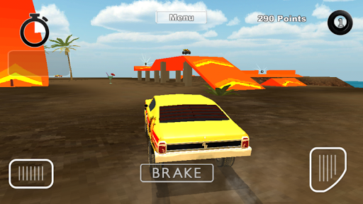 Fast Cars & Furious Stunt Race - Gameplay image of android game
