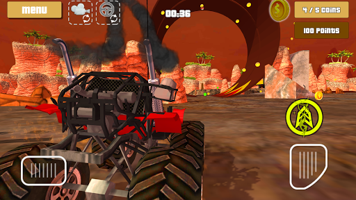 Monster Truck Racing Hero 3D - Image screenshot of android app