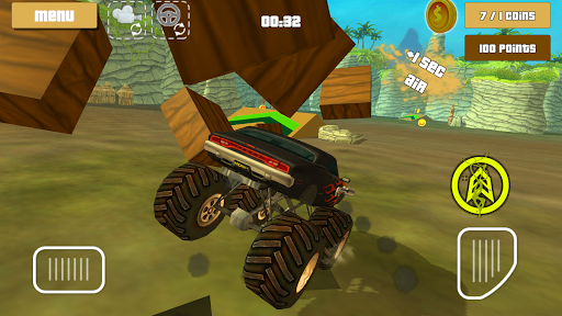 Monster Truck Racing Hero 3D - Image screenshot of android app