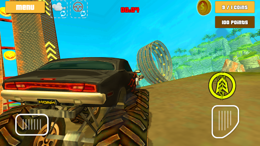 Monster Truck Racing Hero 3D - Image screenshot of android app