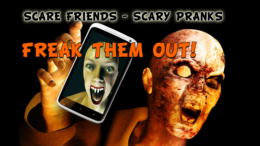 Scare Friends Scary Prank Game - Gameplay image of android game